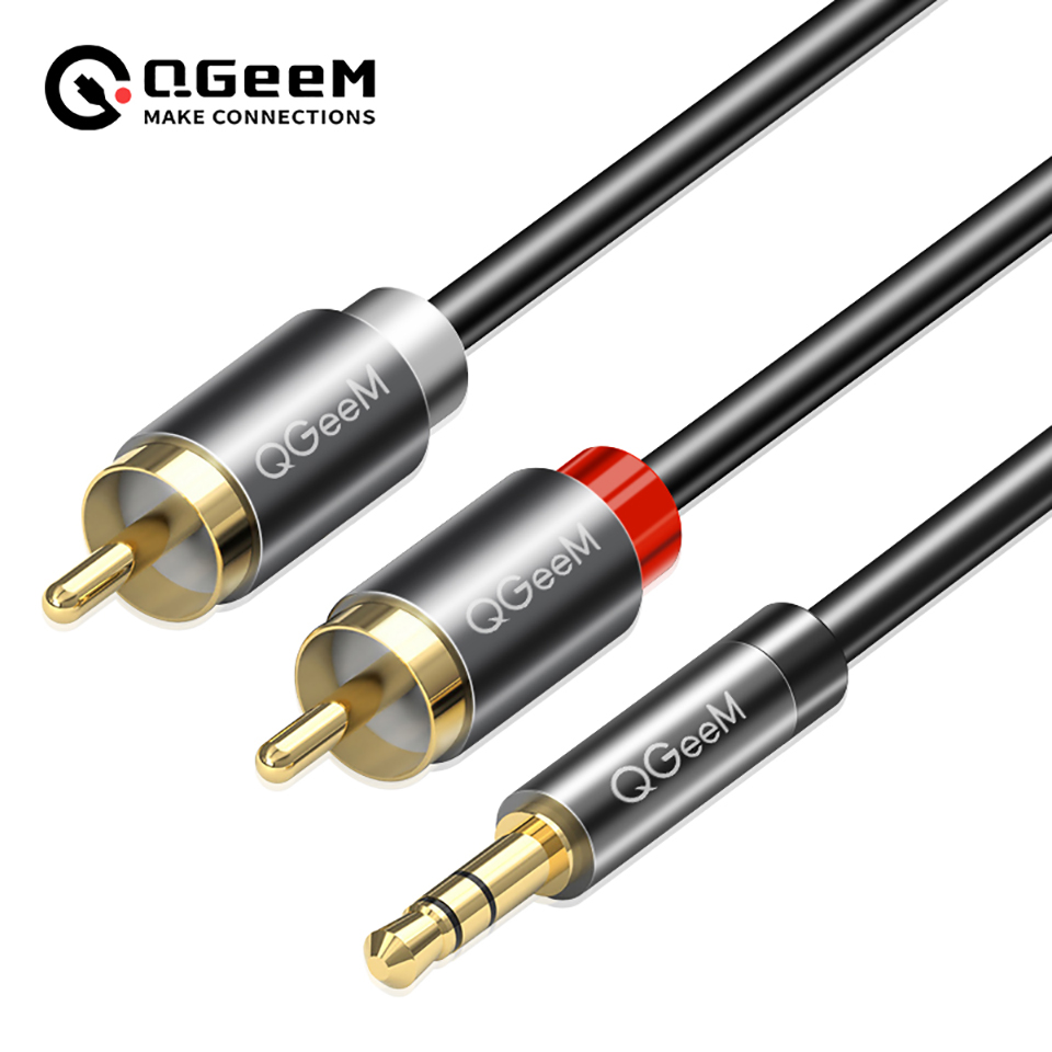Home Improvement Dvd - Cable QGeeM RCA 2RCA a 3,5