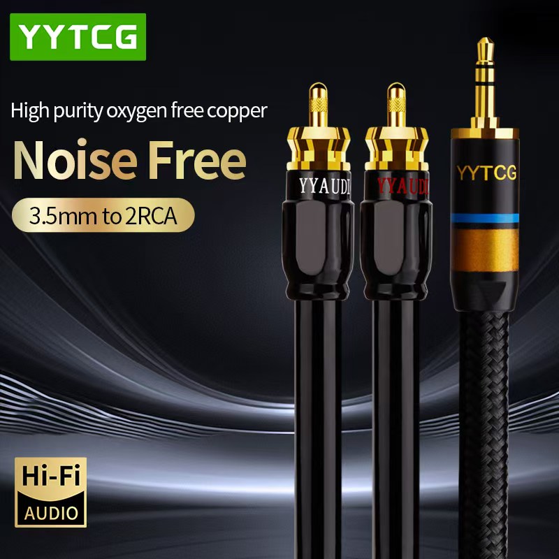 Home Improvement Dvd - YYTCG Cable RCA estéreo HiFi 3,5mm