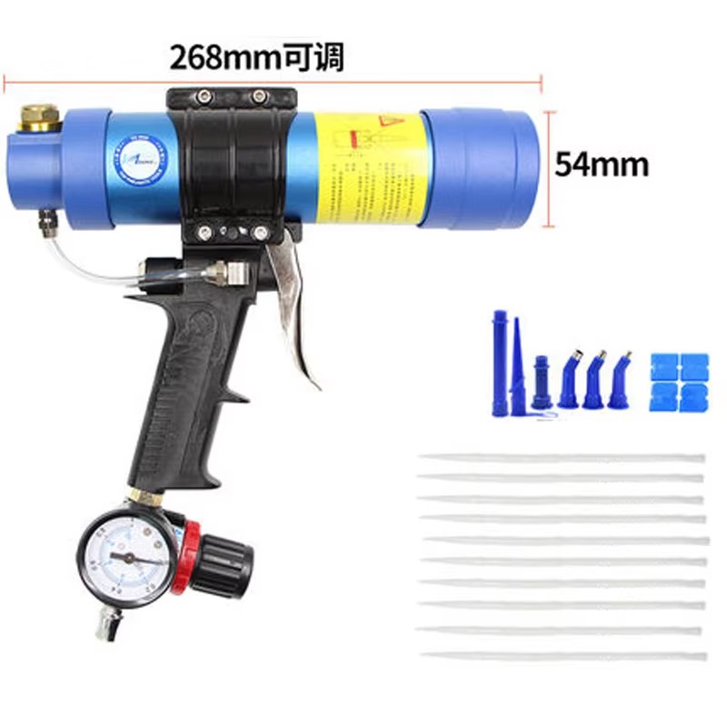 Caulking Gun Dispensing - Pistola de sellado neumática de 310ML,
