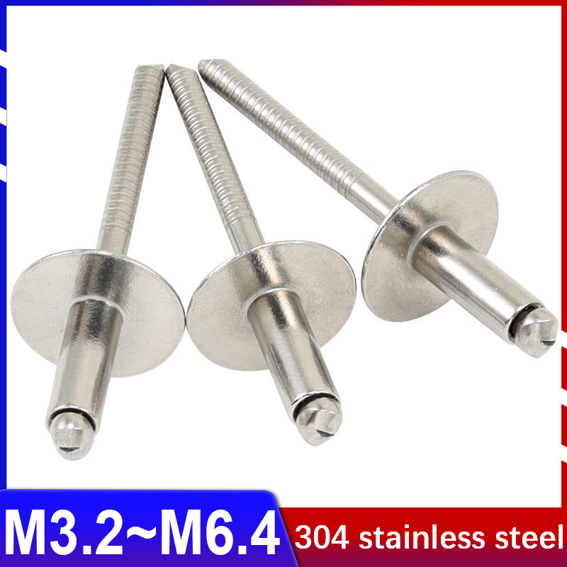 Deck Screw Stainless - Remache de cabeza grande de acero