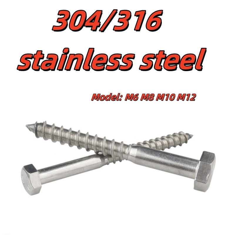 Deck Screw Stainless - Tornillo de madera autorroscante de cabeza