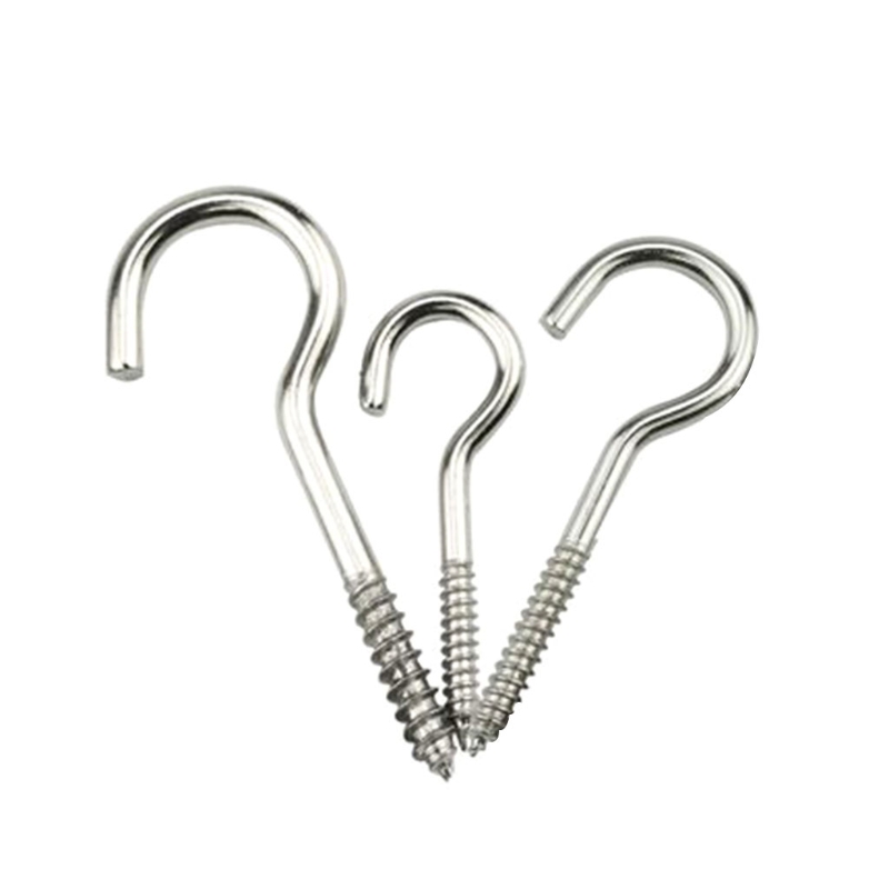 Deck Screw Stainless - 20 piezas ganchos tornillos acero inoxidable