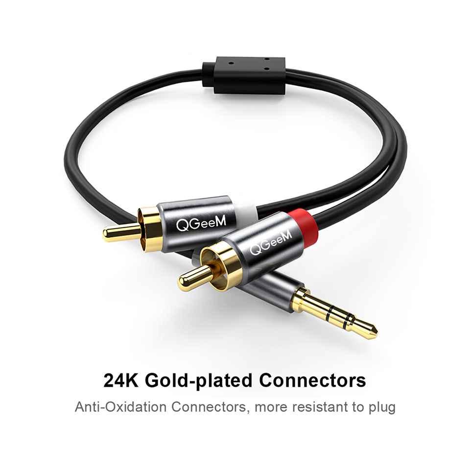 Cable QGeeM RCA 2RCA a 3,5 Cab - Home Improvement Dvd reseña y precio
