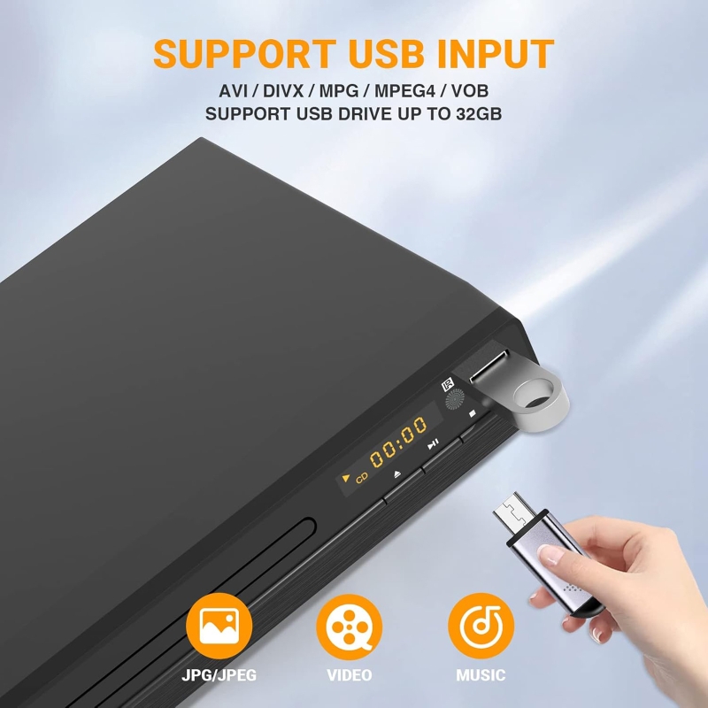 Reproductor de DVD 1080P HD, R - Home Improvement Dvd reseña y precio