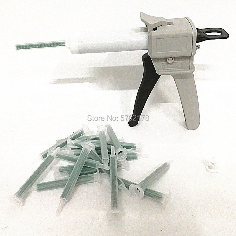 Punta de mezcla con sellador e - Caulking Gun Dispensing reseña y precio