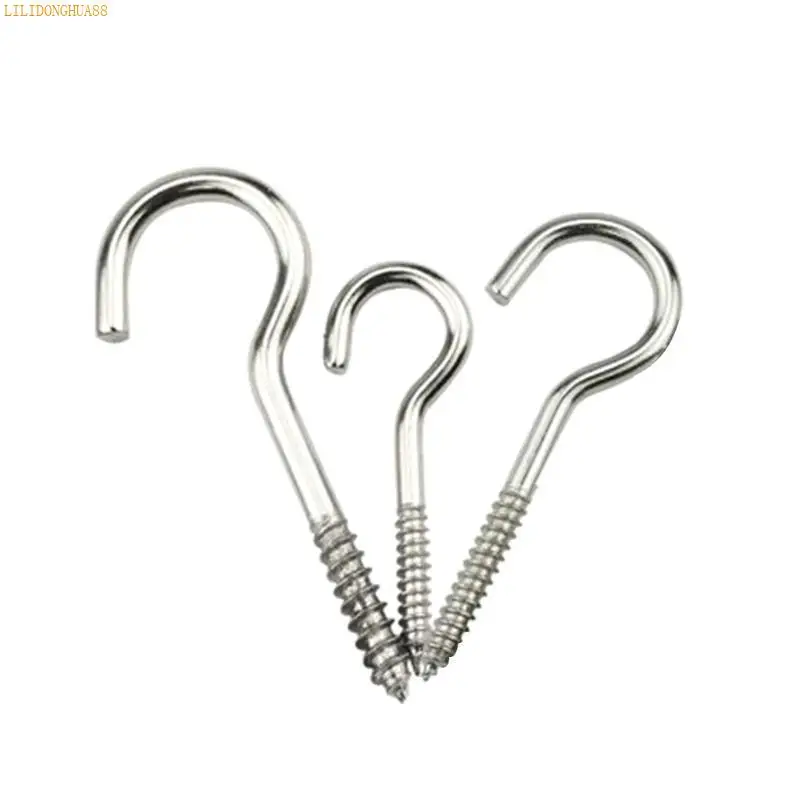 J1HA 20 Uds ganchos techo ganc - Deck Screw Stainless reseña y precio