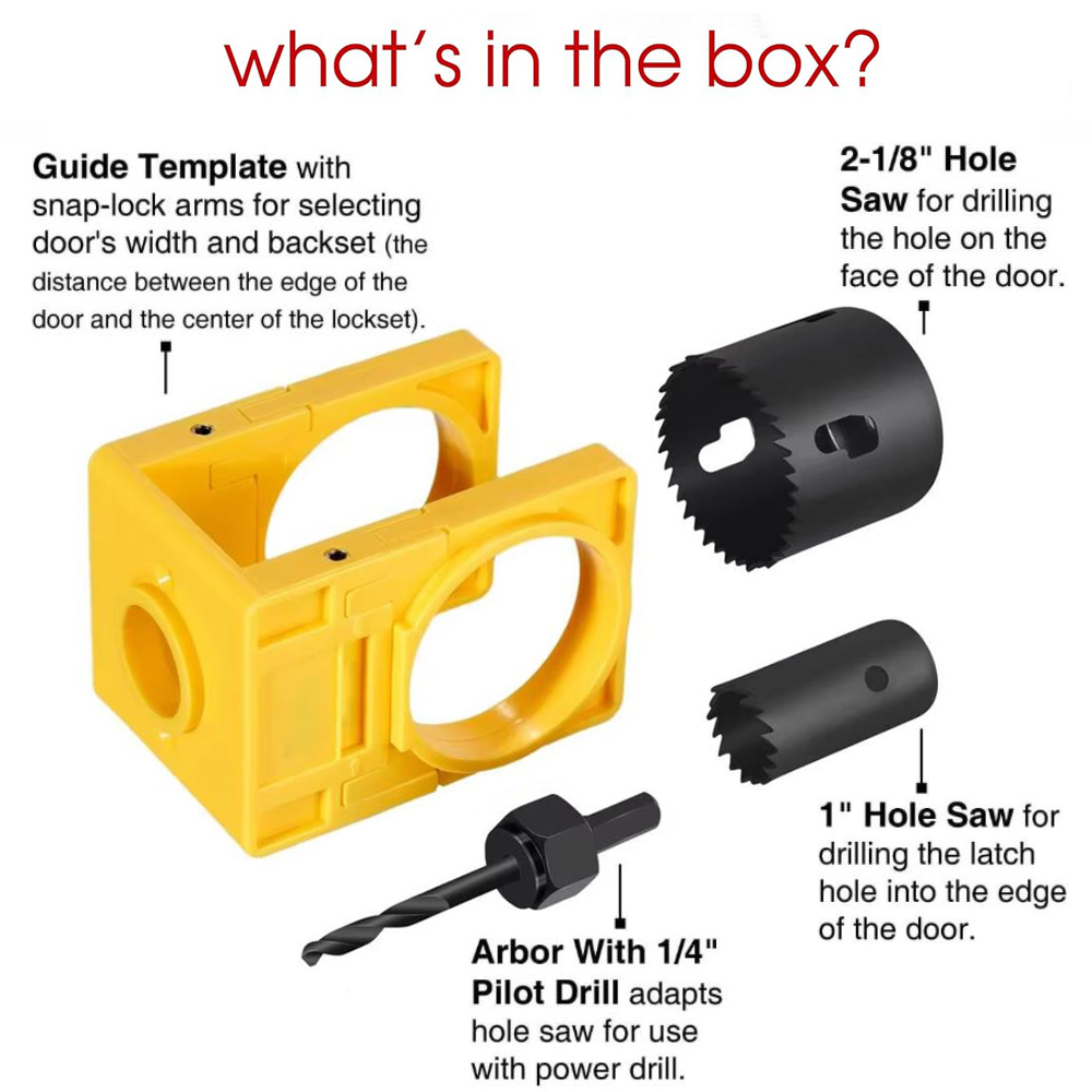 Kit de instalación de cerradur - Home Improvement Guide reseña y precio