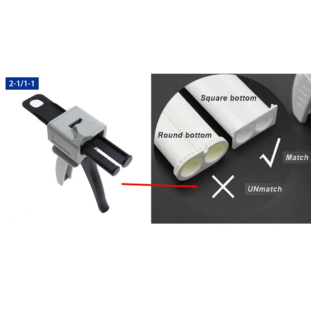 Pistola de pegamento epoxi de  - Caulking Gun Dispensing reseña y precio