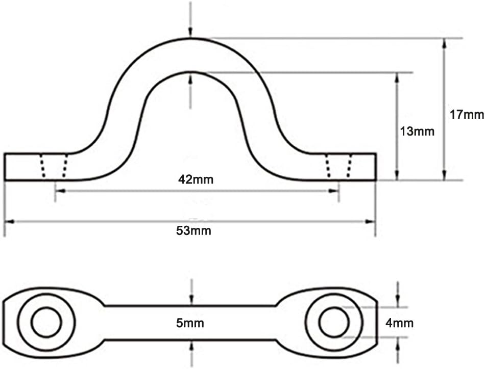 8 Piezas de Anillas de Acero I - Deck Screw Stainless reseña y precio
