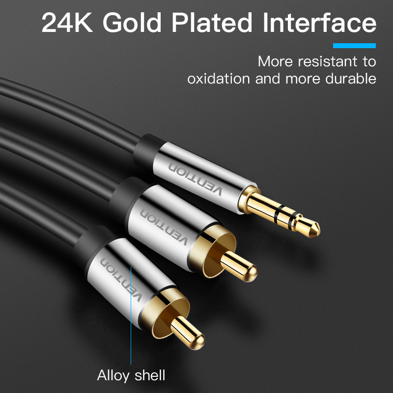 Vention Cable RCA 3,5 a 2rca c - Home Improvement Dvd reseña y precio