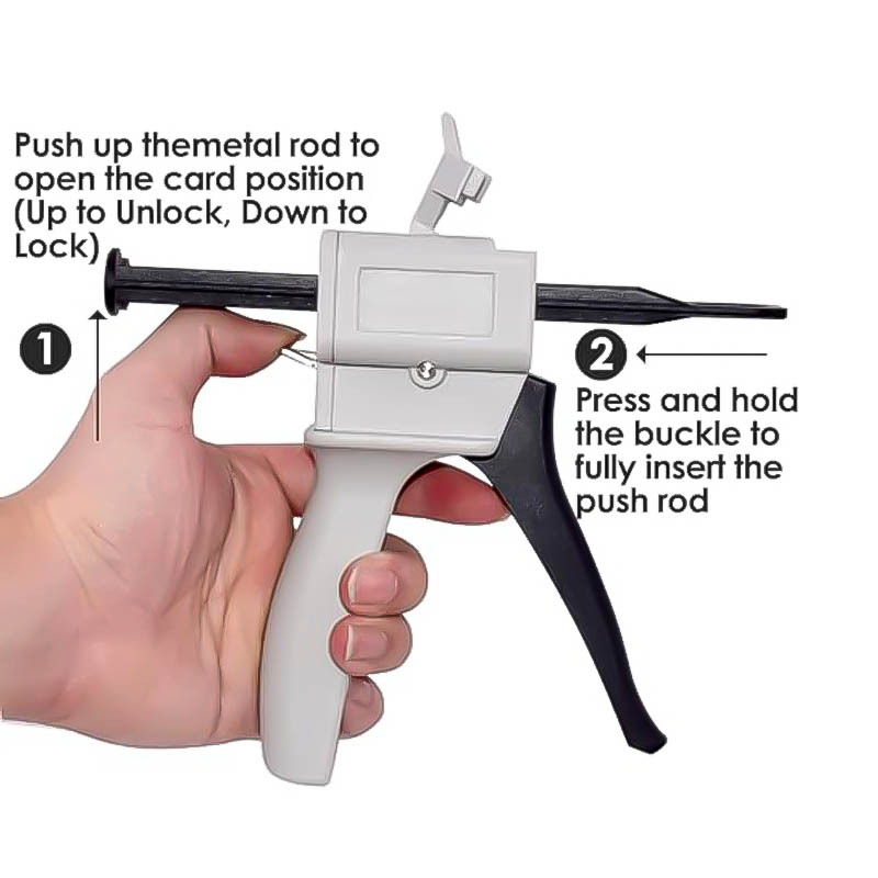 Pistola de Pegamento AB de 30  - Caulking Gun Dispensing reseña y precio